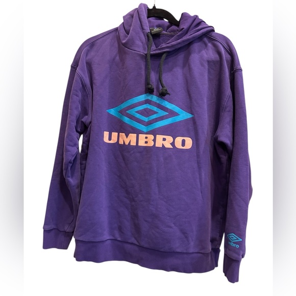 Umbro Other - Umbro OG Logo Mask Hoodie Purple Sz XL